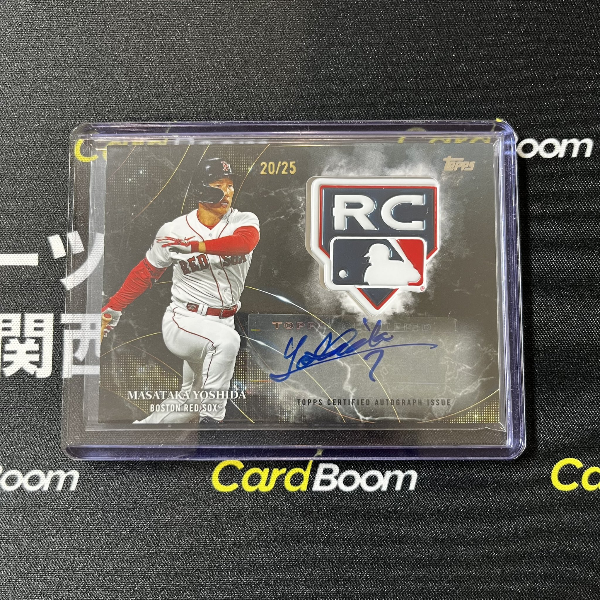 吉田正尚 masataka yoshida サイン auto topps Cardboom on X: 