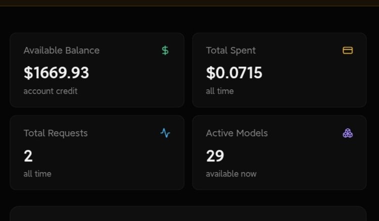 pengsonal's tweet photo. $1,700 worth of AI API quota for FREE 😳

i’m giving away my personal $1,700 API quota

API KEY: sk-e6ca30b67cd06378c05895b5a3e4d498a1ecec94bc02cf91

base URL: https://t.co/nJPBe3HtZg

you can use it with:

• GPT 5.6 Luna
• Claude Sonnet 4.6
• DeepSeek V4 Flash
• and more

i tested it myself and everything is working fine

use it while the quota lasts