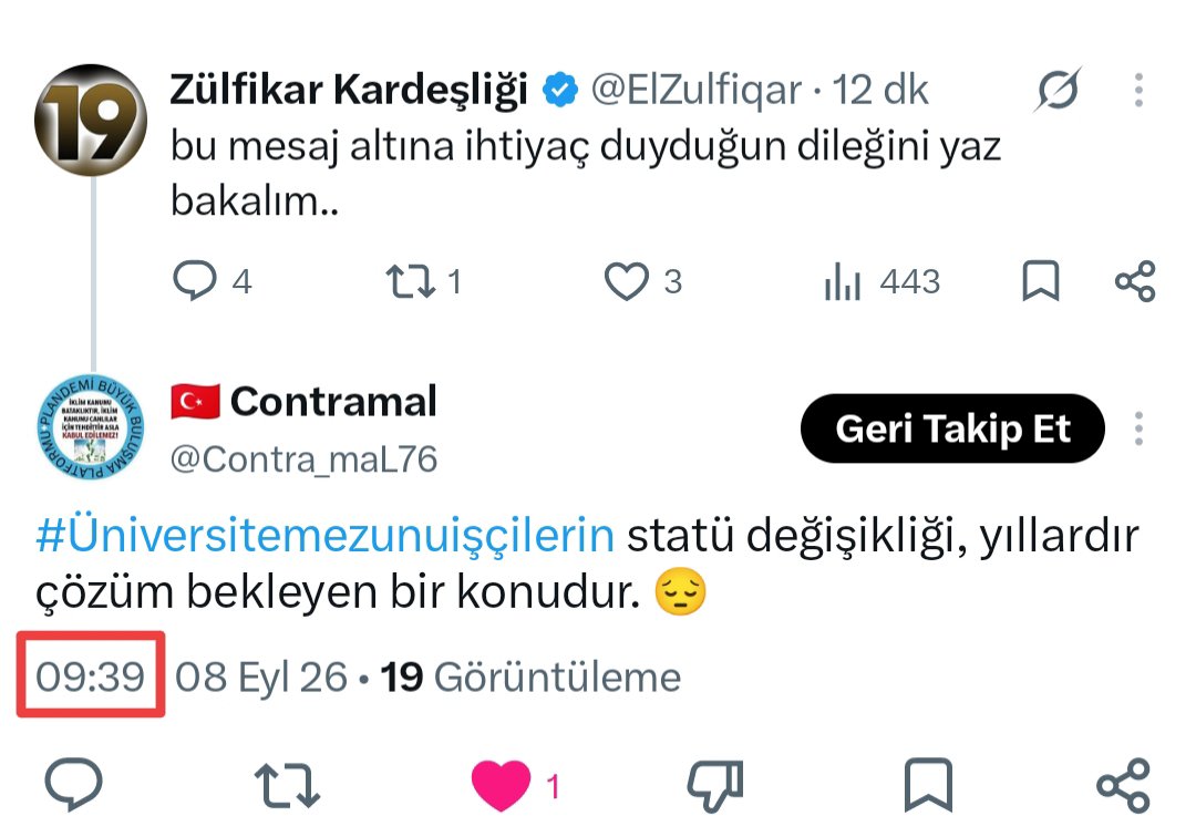 ElZulfiqar's tweet photo. sizi çok anlıyorum..
aslında toplumun anlamadığı ve göremediği bir şeyin cevabı canlı ayetler ile nasıl gösteriliyor, ufacık bir örnek..;

ister inanın ister inanmayın, isterse bu hakikati göremeden bu uğraşılar ve çaresizlik içinde devam edin (toplumun geneline diyorum)

ayrı ayrı herkesin dertleri ve sorunları tek bir şeyle düzelir (düzelecektir) ;
Rabbin islahatçısına elbirliğiyle tabi olmakla.. 
güç Allah'ındır ve o gücü dilediğine verip insanlığı ona tâbi ederek aydınlığa çıkarır 
şimdi siz bu söze mi şaşırıyorsunuz.! uyuyup duruyorsunuz..