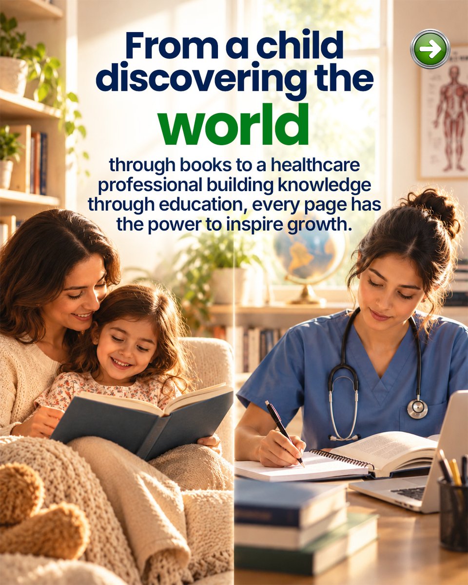 robertgullberg's tweet photo. #Literacy opens doors at every stage of life. From helping children understand the world around them to supporting future #healthcare professionals, every page can build #knowledge, confidence, and curiosity.

Keep learning, keep reading, and explore both books today. https://t.co/Zhjktez98Z
