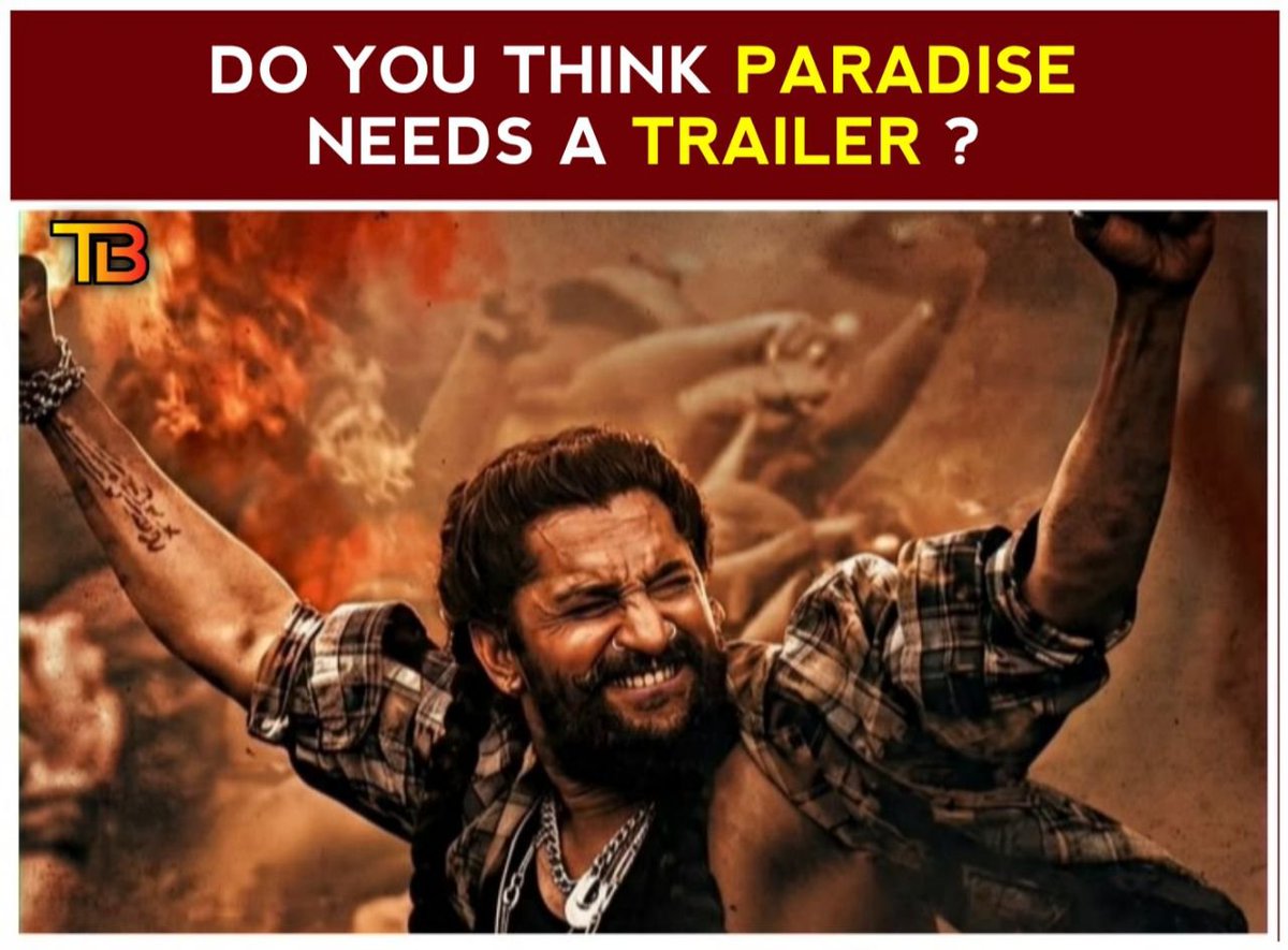 TBO_Updates's tweet photo. #Paradise #Nani https://t.co/oBikyB2OUH