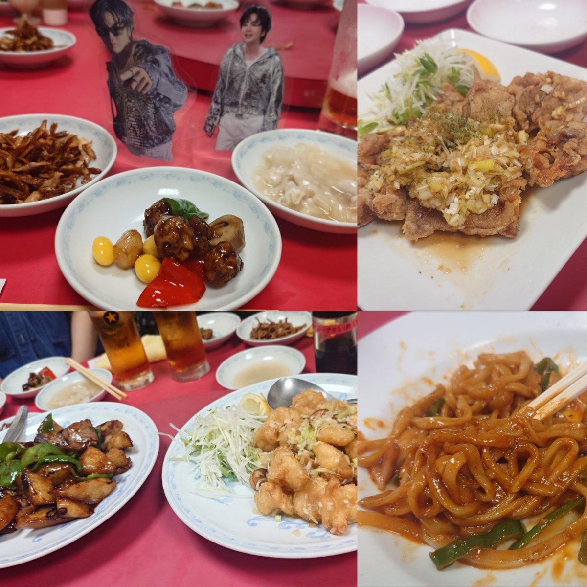 Amy39JKS's tweet photo. 名古屋遠征　足跡巡り  ②ピカイチ おかげ様でグンちゃん席！Hさんありがとう🙏どれも美味しかった〜😆　#グンちゃん足跡巡り #チャングンソク #TeamH https://t.co/g1wYq9DnxH