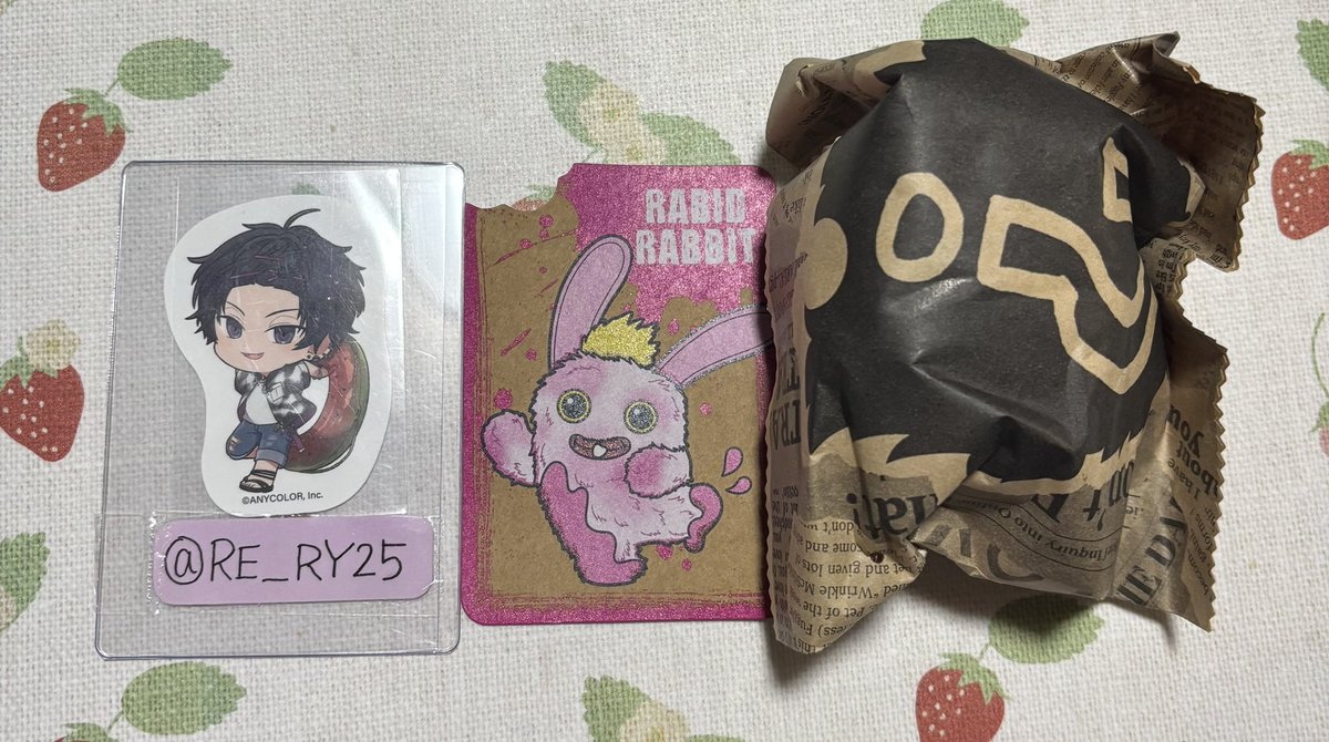 RE_RY25's tweet photo. 【 交換 】 ファグラー FUGGLER BABY PINKLES
ぬいぐるみキーホルダー 

求 WIDE EYED WEIRDO
譲 RABID RABBIT

◎未開封、郵送での交換になります。 https://t.co/IR0dhvumB1