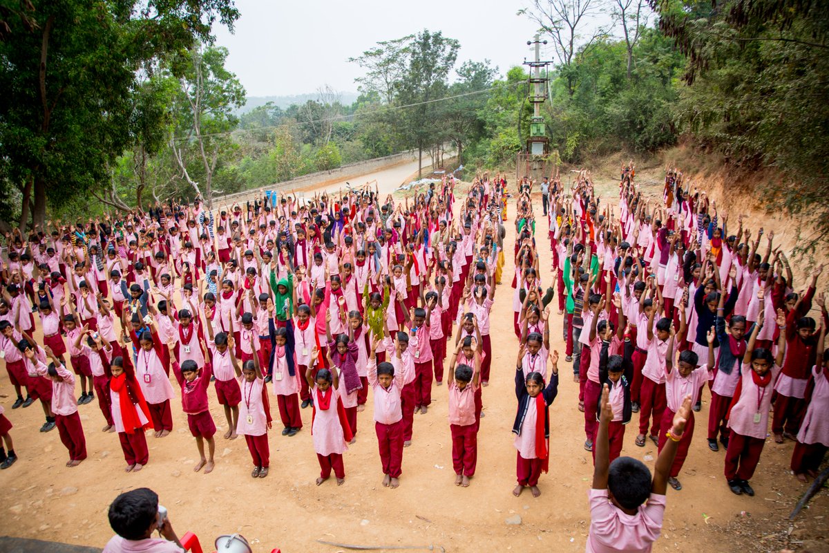 IAHVOfficial's tweet photo. On this International Literacy day: Sharing a glimpse of one of our missions.
Supporting thousands of @aolschools ,lakhs of underprivileged children including tribal, government schools, infrastructure &amp; empowering teachers as well with values and hope.
#internationalliteracyday https://t.co/QbstWGJQwA