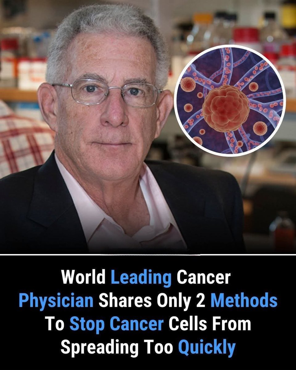 🚨 The Cancer-Preventing Secrets Every Doctor Wishes You Knew!
A world-renowned cancer expert, Dr. Thomas N. Seyfried, has revealed two powerful, research-backed strategies that can make it much harder for cancer cells to grow — and the best part? They’re lifestyle-based and accessible to almost everyone.
🔹 1. Fasting or Time-Restricted Eating
Dr. Seyfried explains that intermittent fasting — or eating only within an 8–10 hour window each day — can starve cancer cells of the sugar they thrive on. This not only balances your insulin but also activates your body’s natural repair systems, creating an internal environment where cancer cells struggle to survive.
🔹 2. Avoid Ultra-Processed Foods & Sugars
Cutting out processed sugars and refined carbs is key. These foods spike insulin and feed inflammation, which can fuel cancer growth. Instead, focus on whole foods rich in vegetables, fiber, and healthy fats. This nourishes your body while leaving cancer cells with nothing to feed on.