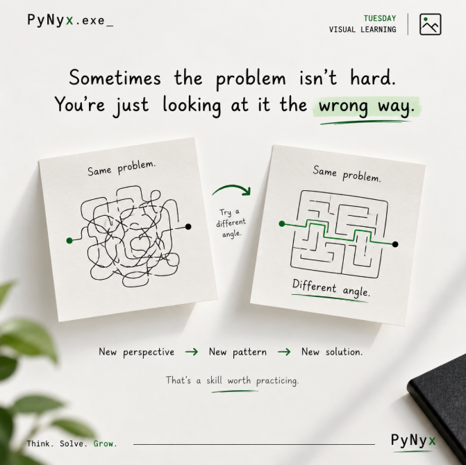 PyNyx_Official's tweet photo. Your code runs.
But can you build it again without looking?

Copying gives you the answer.
Understanding gives you the skill.

Practice. Understand. Improve.

#pynyx #fypシ゚viral #virałpost 
https://t.co/O68jTQ8fVI https://t.co/8nDdXiEFvg