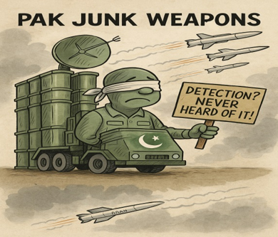 Shayank1691's tweet photo. Operation Sindoor exposed that Pakistan’s much-touted military fell apart—its air defences, command centre and missiles all failed under real attack. Pak Junk Weapons https://t.co/EJbYpHdO2m