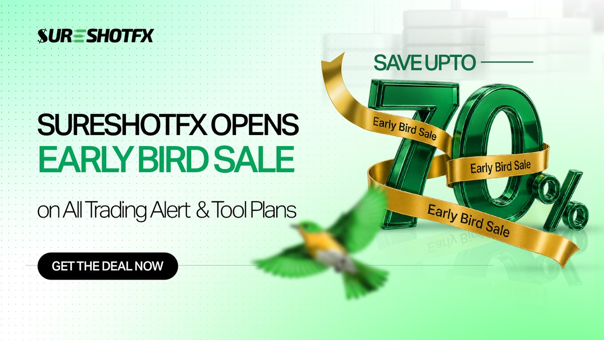Sarahthomp1994's tweet photo. Get the best trading signals and automatic trading tools this Early Bird Sale-
👇👇👇
https://t.co/x1DHxYPAOz https://t.co/iEoeDIL6sh