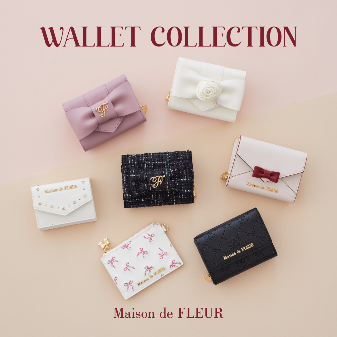 MaisondeFLEUR1's tweet photo. 秋の新作ウォレットが登場🍂

ツイードやキルティング、モノグラムなど
上品で使いやすいデザインを揃えています✨

自分へのご褒美や、ギフトにもおすすめです🎀