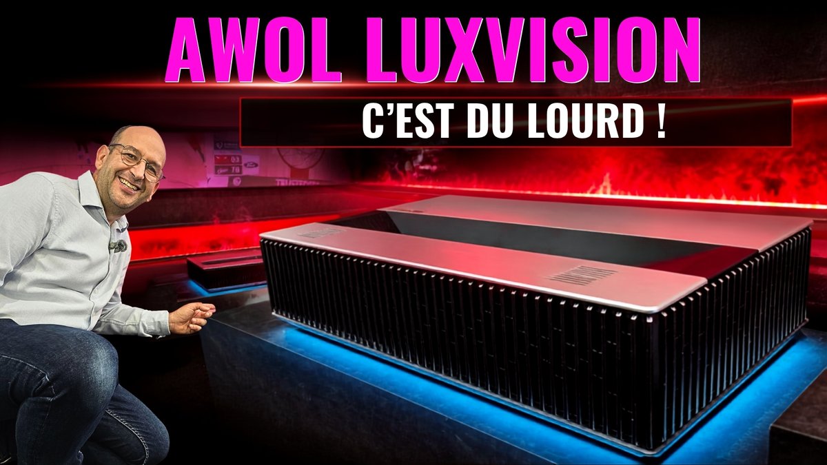 DavidNogueira_3's tweet photo. On ne les arrête plus ! @awol_vision a dévoilé le #LuxVision à l'#IFA26 et j'y étais pour découvrir ce vidéoprojecteur #UltraShortThrow 4K 120 Hz et je vous explique tout dans ma nouvelle vidéo.
https://t.co/JDIMPX2rii https://t.co/VaTDShBgnw