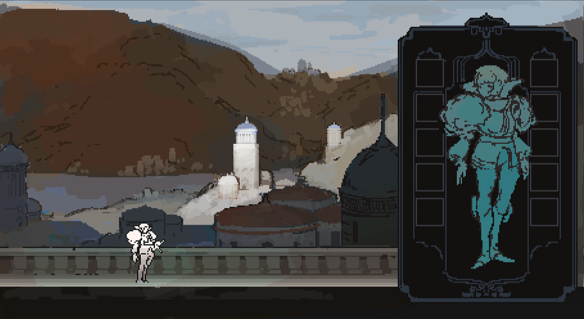 eCherryArt's tweet photo. doodling random game screens I'll never finish might be the most satisfying part of pixel art https://t.co/XBdIy2KGnZ