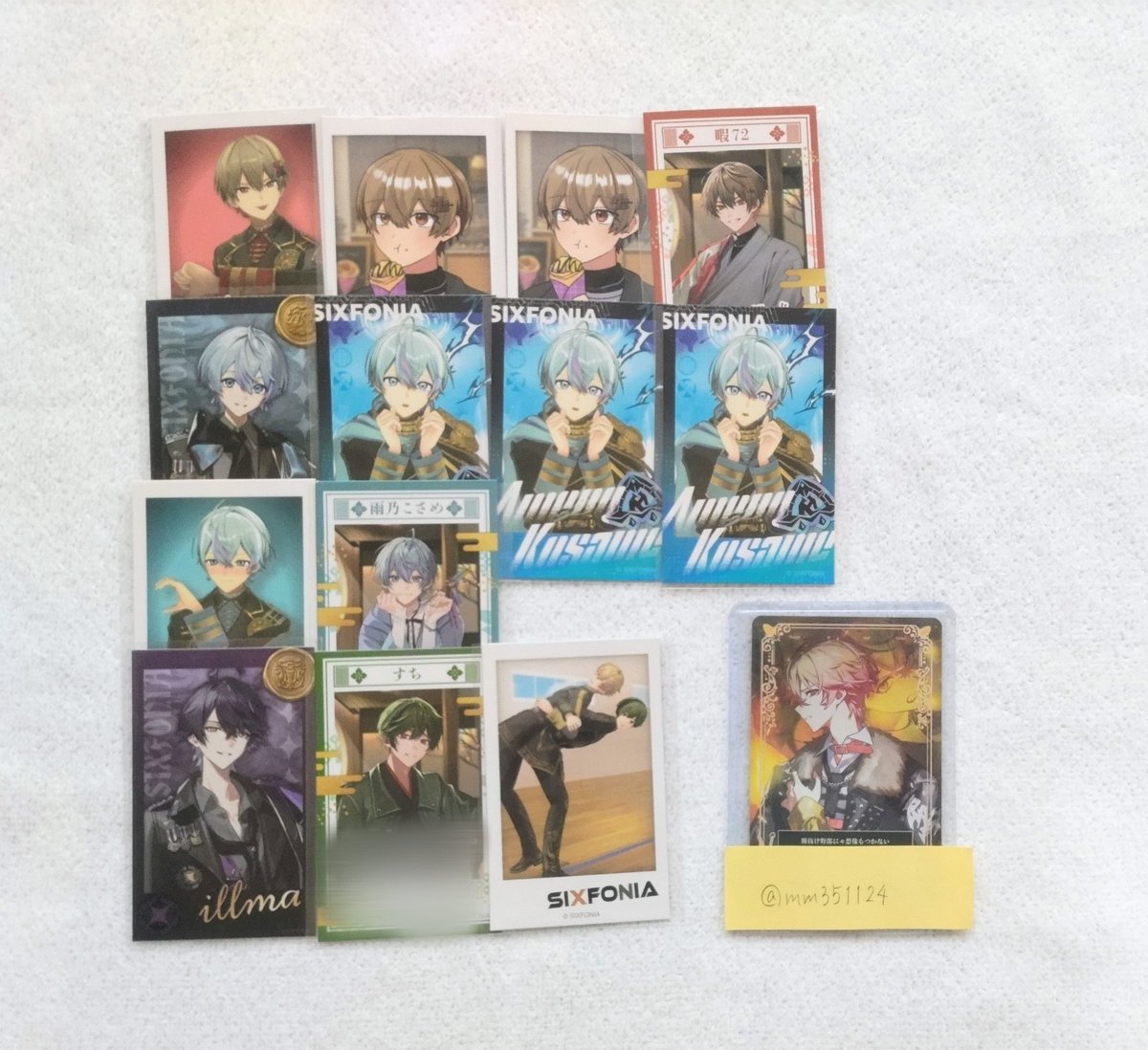 mm351124's tweet photo. 求）ALT記載
譲）1〜3枚の画像のもの

郵送交換希望📮
お気軽にお声がけ下さい

 #シクフォニグッズ交換 https://t.co/gRhP7YCHlG