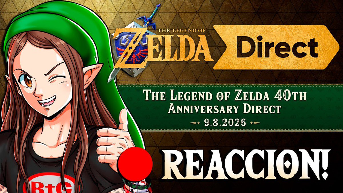 BehindTGames's tweet photo. 💥 Hoy desde las 15:00 os invito a subiros al tren del hype conmigo en el Zelda Direct.

¡Acompañadme! 👉🏻 https://t.co/R6THFUc4t1 https://t.co/AlwLfzx9xE