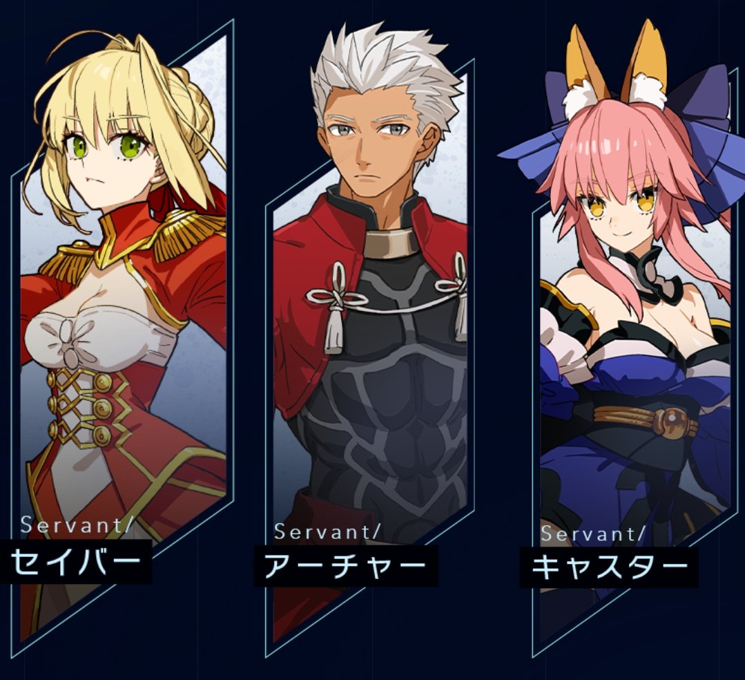 Black_clow1's tweet photo. ①セイバー×男主
②アーチャー×女主
③キャスター×男主
でやろうかな。
きのこの作品は男女の関係性が好きだから、fgoもマシュ×男主になってしまう
#FateEX_Record #EXTRAリメイク https://t.co/yO2piTWrMF