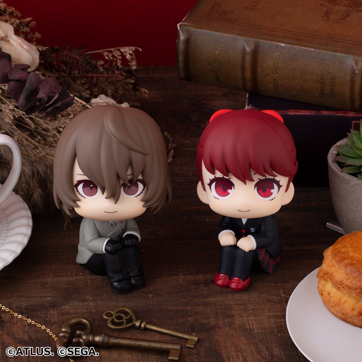 megahouse_tori's tweet photo. 【#P5R】

◤彩色原型初公開！◢

■━━━━━━━━━━━━━━□ 
　見上げる見守るフィギュア
　るかっぷ ペルソナ５ ザ・ロイヤル
　明智吾郎
　芳澤かすみ
□━━━━━━━━━━━━━━■ 

るかっぷに『ペルソナ５ ザ・ロイヤル』より、
明智吾郎と芳澤かすみが参上メガ✨

⏰予約開始は9月10日(木)

予約情報は当アカでお知らせメガ！
https://t.co/W3mnhdnEuz