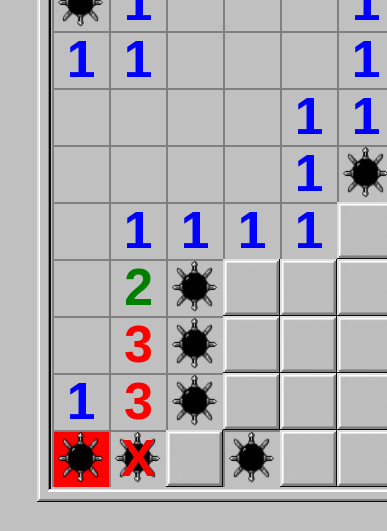 BagelsMp4's tweet photo. Yo this minesweeper is whole load of BULLLLLLSHIIIIIIIIT what do you mean thats not a 2 tile https://t.co/WhpK2MQmTJ