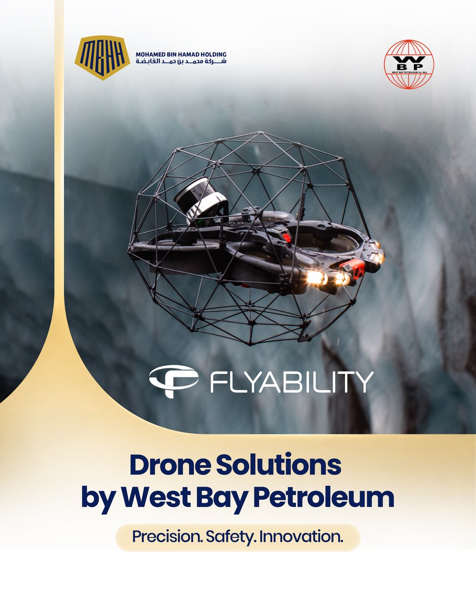 mbhhc's tweet photo. Eliminating risk in confined spaces across Qatar
The Elios 3 confined-space drone is engineered to navigate the most challenging, GPS-denied, and narrow indoor environments. 

Learn More : https://t.co/UfkIQXiSHG

#Elios3 #Flyability #DroneInspection #IndustrialDrones #WBP #MBHHC https://t.co/z0i4iBSKpc