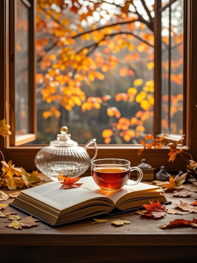santagracia1's tweet photo. Cozy rainy Sunday at home: warm tea, a good book, and soft sunlight through the window. Best kind of lazy day ， https://t.co/cBGJ1EQDxu