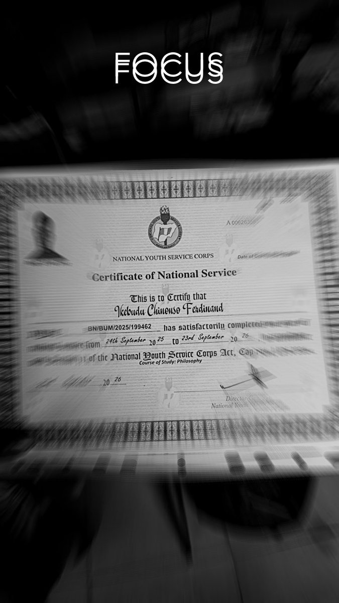 IkebuduChinonso's tweet photo. POP: Done 🇳🇬💚
And we made it.✅
365 days later, the journey is officially complete.
NYSC chapter: CLOSED. 🔒🎓
#NYSC #POP #PASSINGOUTPARADE #CORPER https://t.co/Wr6SGf8yAA