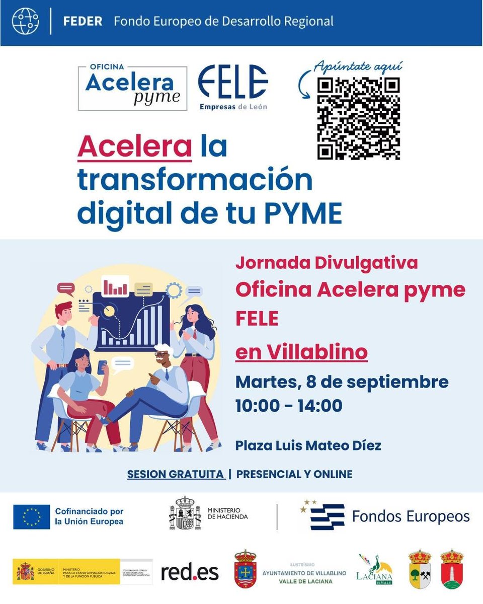 feleleon's tweet photo. 📌¡Hoy estamos en Villablino! No te olvides de venir a vernos, solo por consultarnos puedes llevarte unas gafas inteligentes Ray-Ban Meta 😎

 #villablino #digitalización #empresasdeLeón #acelerapyme https://t.co/RegrC4bDQZ