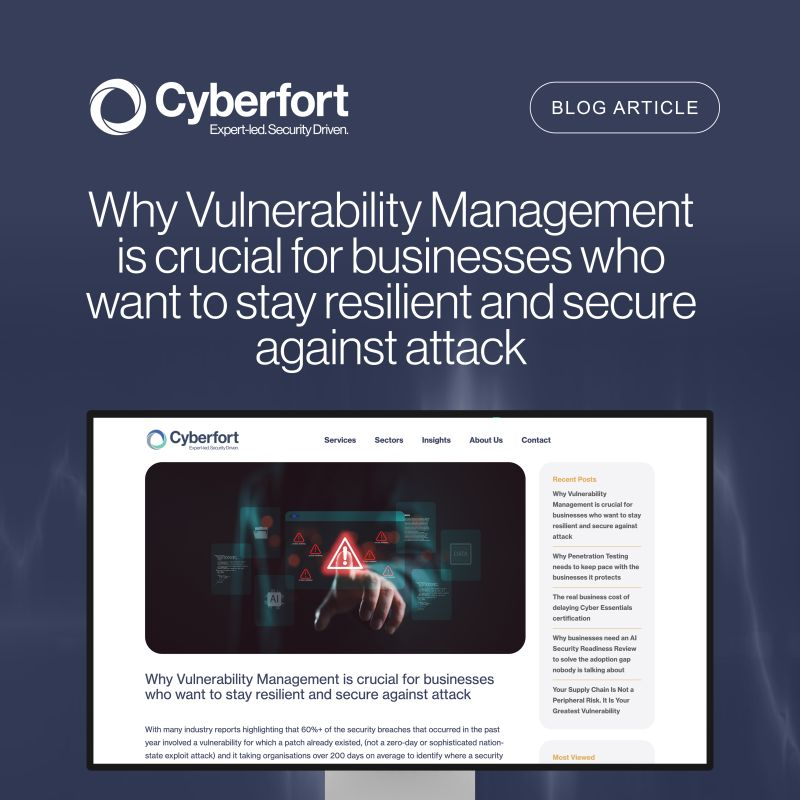 CyberfortInfo's tweet photo. Click here to read the article - https://t.co/Y7PRqfvbbP

#Cyber #CyberSecurity #VulnerabilityManagement #CyberResilience #CyberRisk https://t.co/DhJ67SJULn