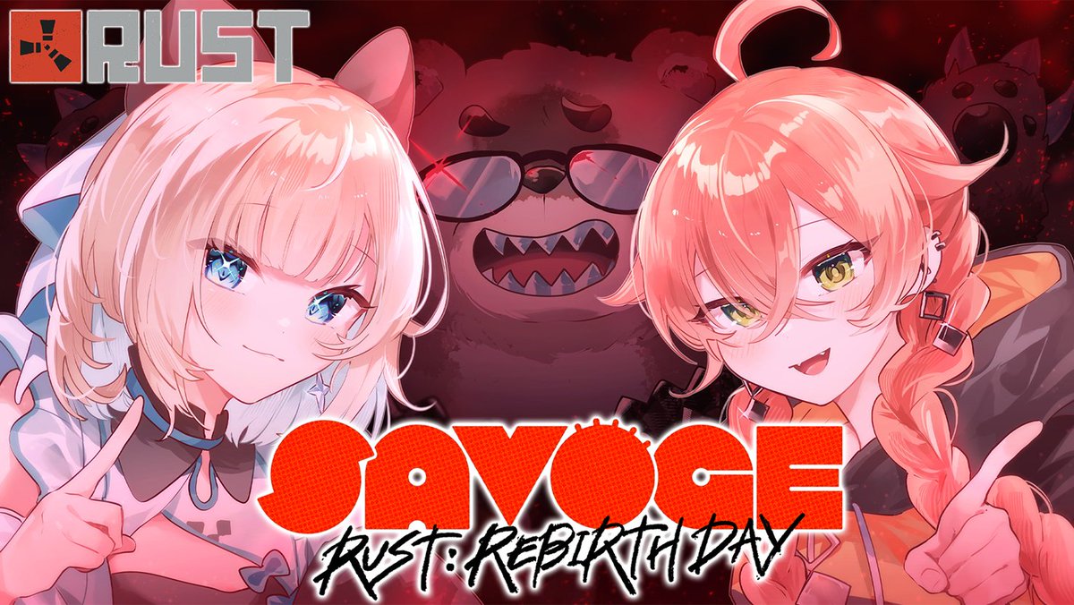 44do_akari's tweet photo. 🔴配信開始！！！！

RUST２日目！！！！

【  SAVOGE RUST  】２日目！モニュメントってやつを回るのか…？【にじさんじ/獅子堂あかり】 https://t.co/l7rAARkFrX @YouTubeより https://t.co/izHlhWV63P