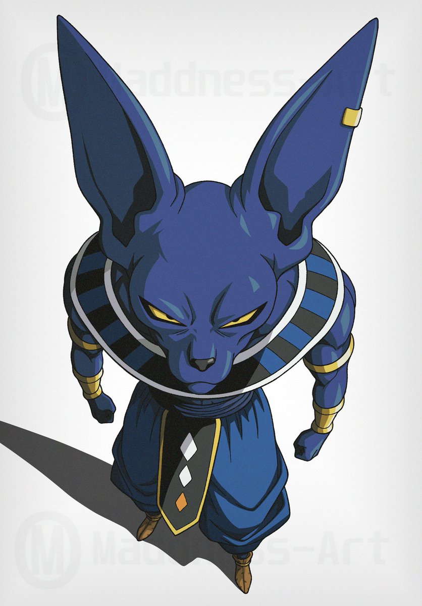 MaddnessArt's tweet photo. Dragon Ball Super: Beerus - the God of Destruction Beerus https://t.co/Uz8zazHleX
