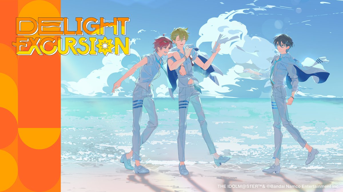 SideM_lantis's tweet photo. 【2DMV】#SideM #315ソング

🏖️─　─　─　─　─　─
　　 DRAMATIC STARS
　　「Delight Excursion」
　 2DMV 明日22:00公開🐬
　─　─　─　─　─　─🏎️

🗓️公開日：9月11日(金)22:00（予定）
🎞️プレミア公開URL
https://t.co/JztAEUF9LA https://t.co/2R860QSU8I