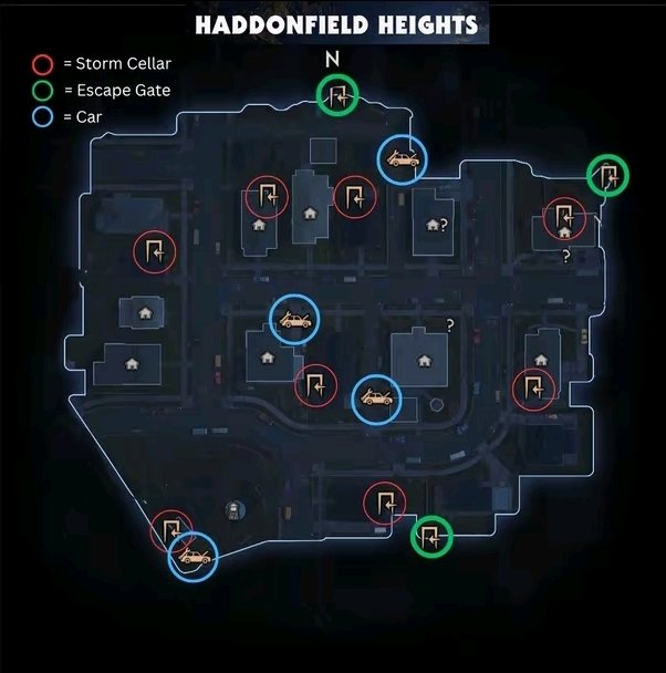 HalloweenTG1's tweet photo. Escape routes on each map in the Halloween game🏃‍♂️

@HalloweenTVG https://t.co/XozWGDVp30