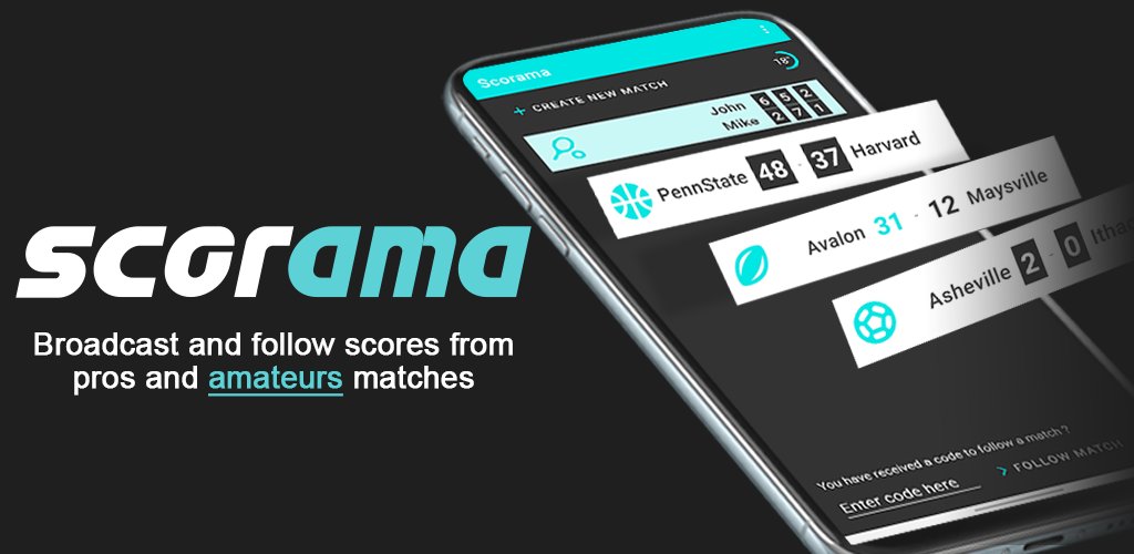 Kidelia's tweet photo. Live broadcast your amateur sports games to friends, parents and fans is possible with #Scorama 
download here : https://t.co/1GKe1UvEkM https://t.co/YPILc7D4jc