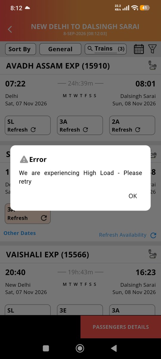 SONUSHA04434696's tweet photo. @aajtak ये इंपोर्टटैंट नहीं है पहले IRCTC website को ठीक करो , पुराण सिस्टम ही लागू करो , https://t.co/UjdfeEHYOt