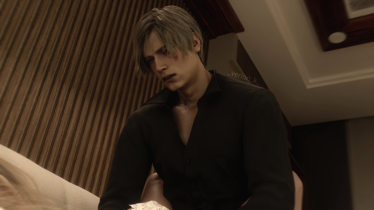 _verion_k_'s tweet photo. She's very beautiful, and he's going insane over it

#leshley #LeonKennedy #AshleyGraham #3dart https://t.co/bupyT1Qtzf