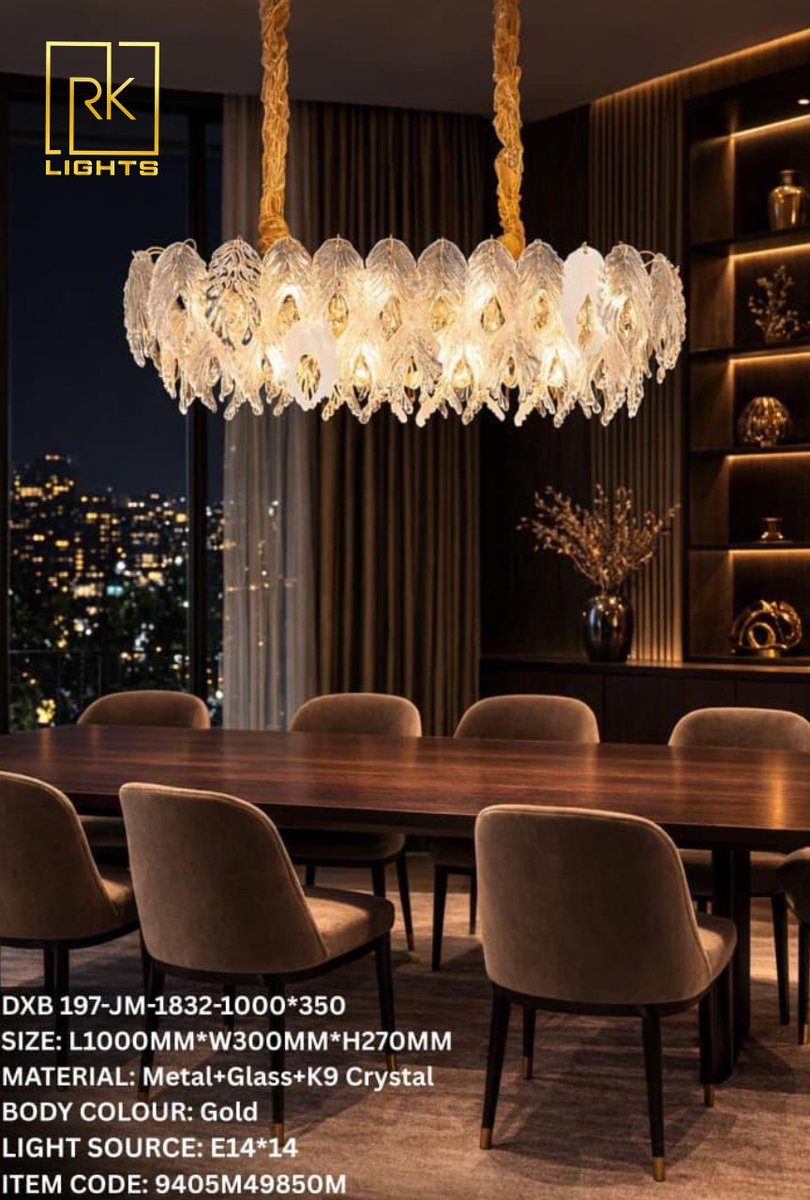 RKLightsHyd's tweet photo. ✨ RK Lights – Luxury That Lights Up Your Space

Bring elegance home with statement lighting from RK Lights! 💡✨

🏠 Elegant Designs | Premium Materials | Warm Ambience
✨ Perfect for Dining Rooms, Bedrooms &amp; Modern Interiors
💫 Make your space shine with RK Lights!

#RKLights https://t.co/g6fhRiaB29