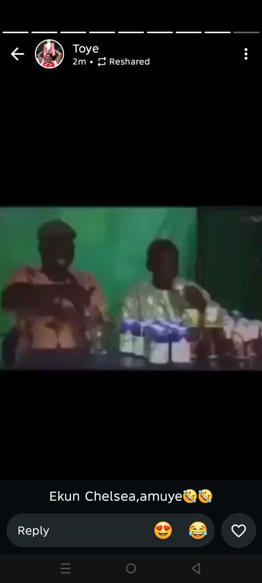 busjay's tweet photo. @Ol0ye Ekun Chelsea,amuye🤣🤣 https://t.co/CBgf4poJmI