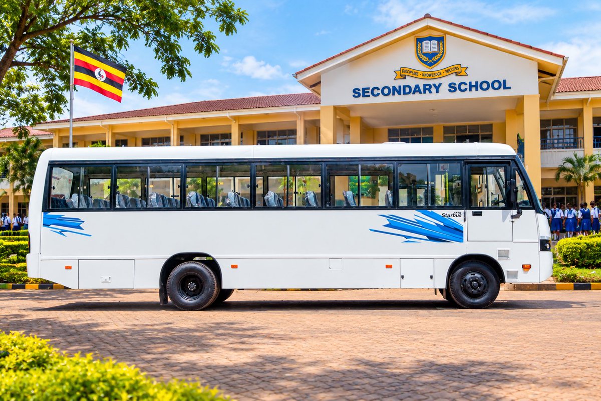 Tataafricaug's tweet photo. 🎓 EVERY SCHOOL DESERVES A TATA STARBUS! 🚌
Safe, reliable and convenient student transportation doesn’t have to be out of reach.
Did you know? Schools can get a brand-new Tata Starbus with: ✅ Up to 48 months to settle the purchase cost ✅ 5-year warranty https://t.co/h7sWz5OmGs