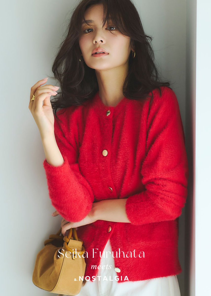 nostalgia_jp's tweet photo. --- New Catalog ---

Seika Furuhata 
meets 
＆.NOSTALGIA

【https://t.co/KR3IPT8IaC】 https://t.co/5PaMAYDE0W