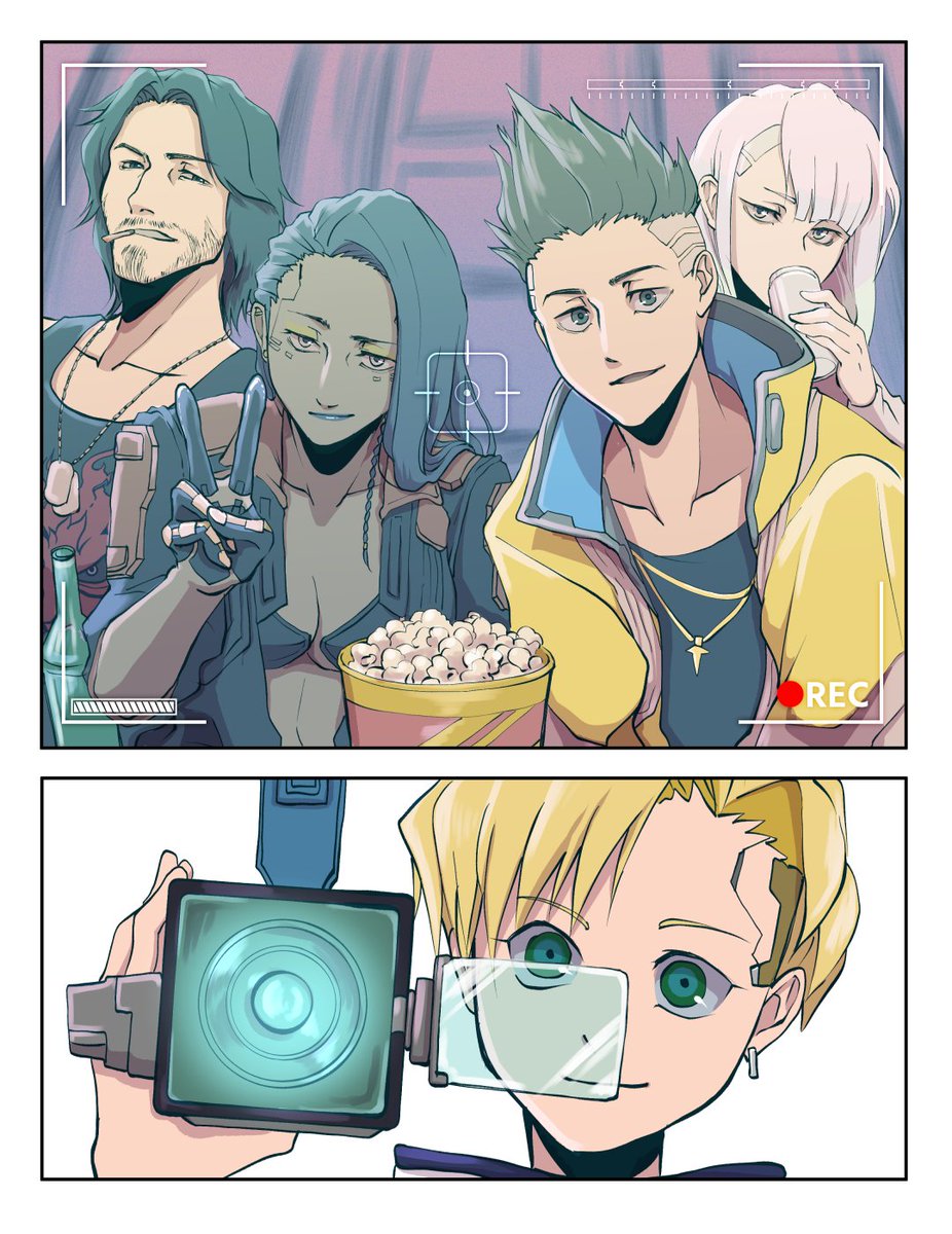 placeofknowing's tweet photo. 撮る側、撮られる側。

エッジランナーズ2楽しみだー。
#サイバーパンク2077 
#Cyberpunk2077
#Edgerunners https://t.co/XHl9zNzw4O