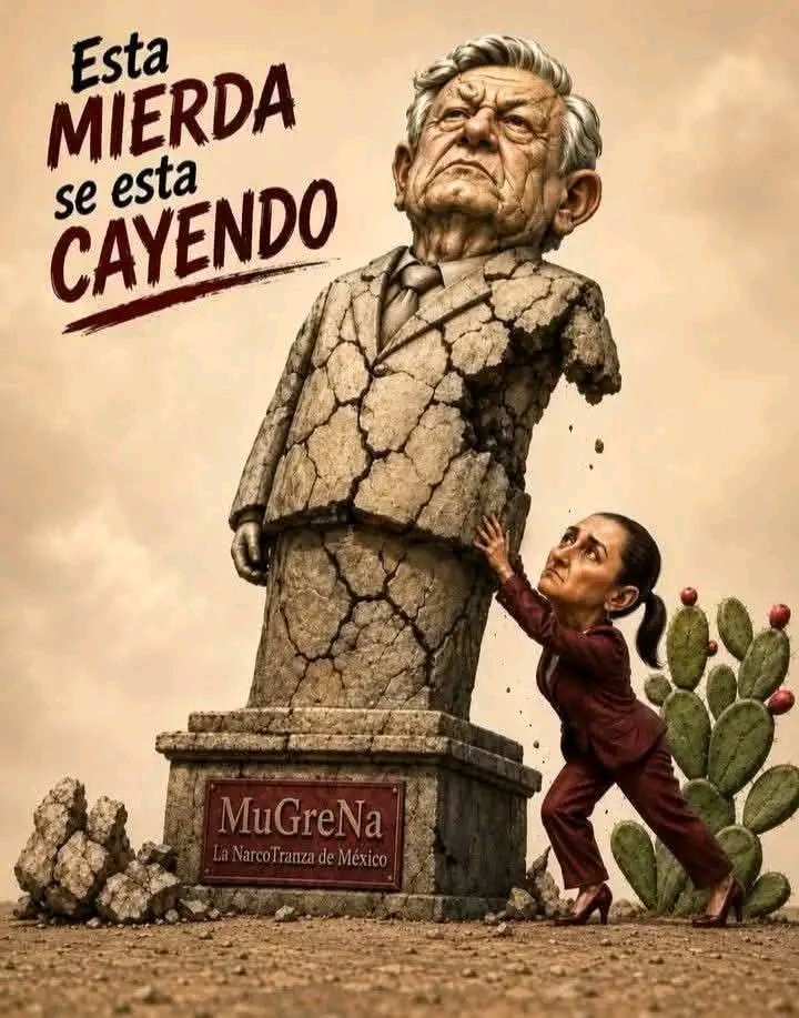 SAlbertoMS's tweet photo. @CarlosVZenteno #narcogobiernoterroristamorena #narcopresidentesheinbaum #narcopresidenteamlo https://t.co/AuzusjqNtq