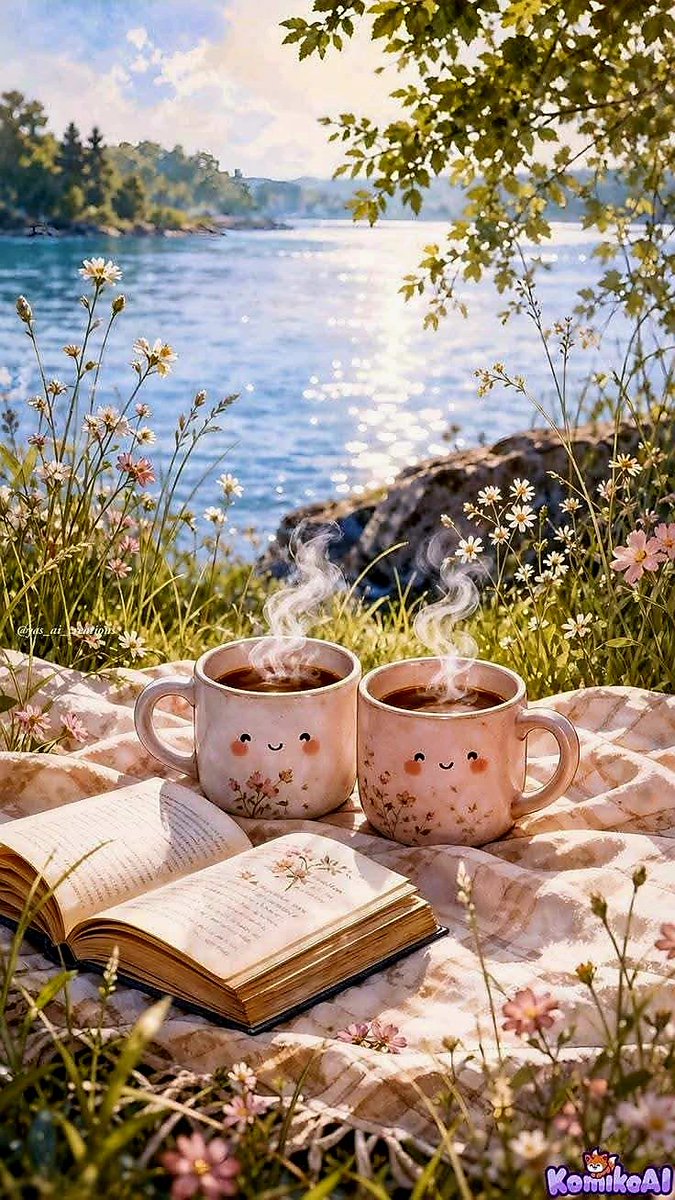 MorGne13's tweet photo. Slow mornings🍃

"What goes best with a cup of coffee? Another cup..."

"Bir fincan kahvenin yanına en iyi ne gider? Bir fincan daha..."

🌿🌸☕️☕️🌸🌿 https://t.co/zU0h1er9iO