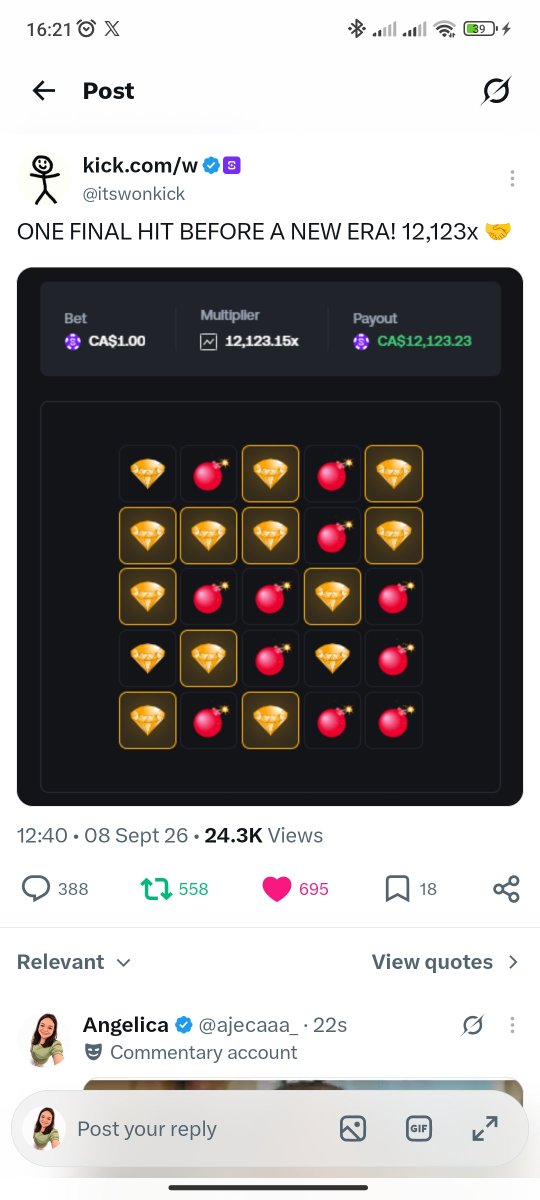 ajecaaa_'s tweet photo. @itswonkick WHAT A HIT! 🔥

kick: ajeccah
ETH: 0x74efc54b9b7a56519ea160d9e8395e3e196459e5 https://t.co/uRE1byXr7V