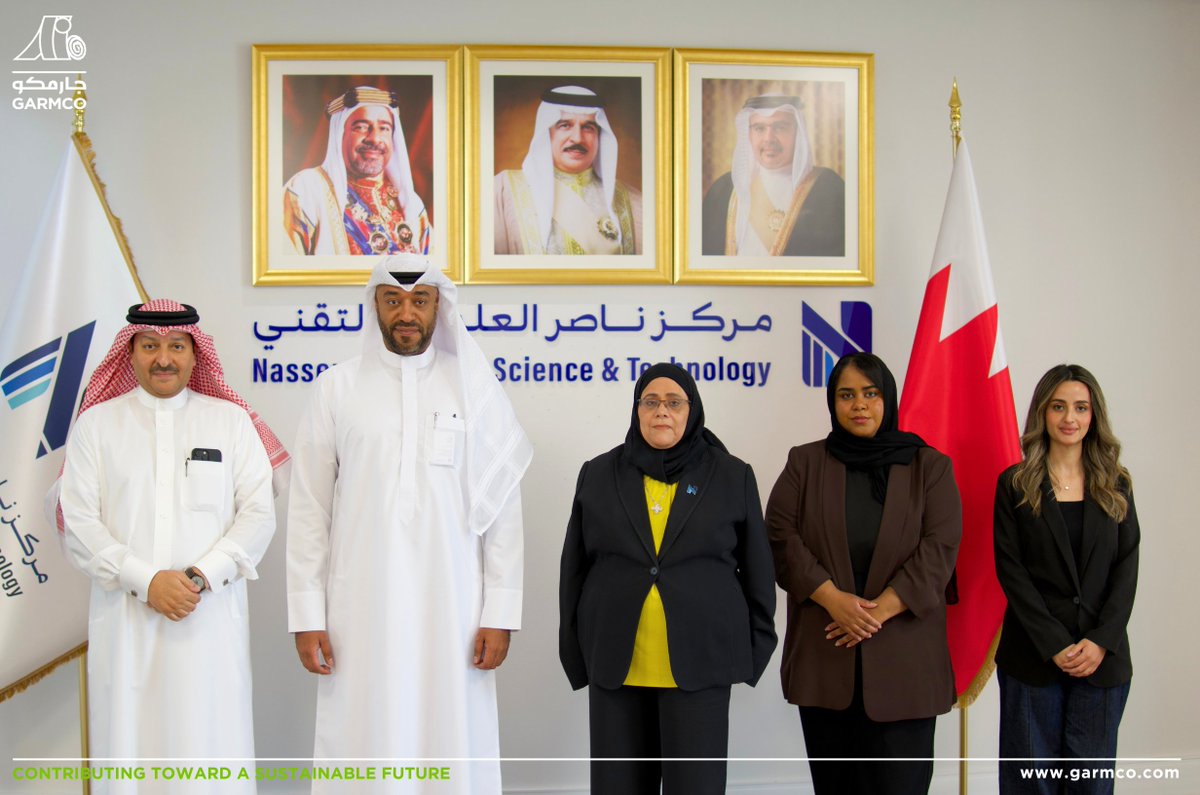 garmco_official's tweet photo. أعلنت الخليج لدرفلة الألمنيوم (جارمكو) عن توقيع مذكرة تفاهم استراتيجية مع مركز ناصر العلمي والتقني، وذلك في إطار الشراكة الممتدة مع صندوق العمل "تمكين" لدعم وتطوير الكفاءات الوطنية من خلال برنامج "التلمذة المهنية". https://t.co/By46ZRp9Zq