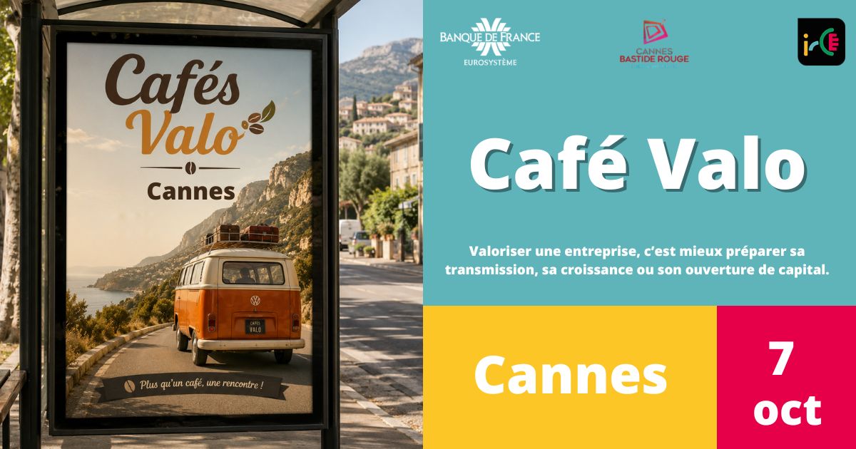 CBastideRouge's tweet photo. RDV le 7 octobre à Cannes de 13h à 14h30 avec l’IRCE - Institut Régional des Chefs d'Entreprise et la Banque de France à @Cbastiderouge

https://t.co/ovWeSTmzqY https://t.co/fhW83x57te