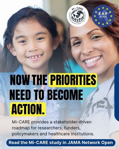 LindAlliance's tweet photo. The Pediatric Migrant Health in Europe PSP has published the most important unanswered research questions relating to the health and healthcare of children and adolescents with migration experiences.

📄Find out more about the PSP and the top priorities: https://t.co/DSUa4wkHkz https://t.co/TO7vlJrnyI