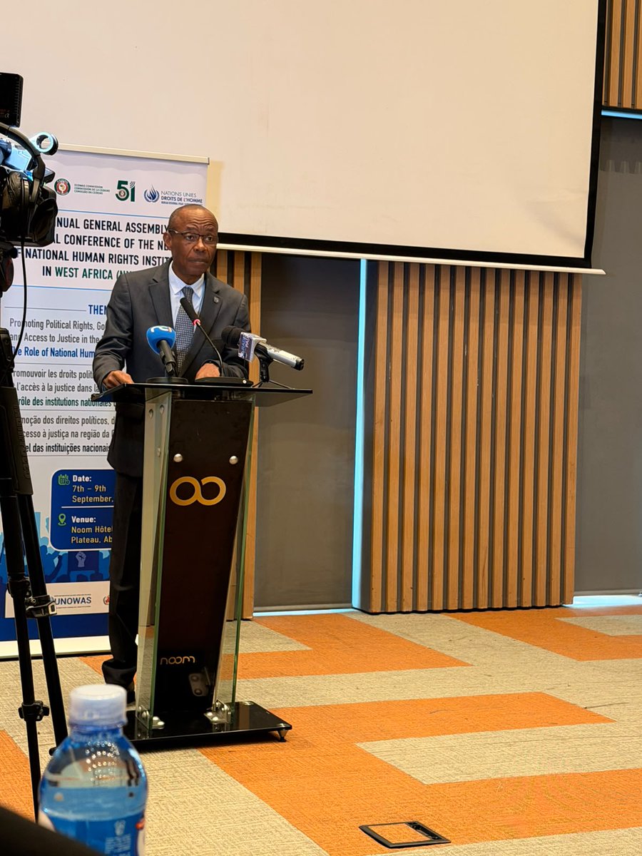 ONU_Droits_BRAO's tweet photo. 🇨🇮 Abidjan accueille les 7-8 septembre la 8e Assemblée générale et Conférence régionale du Réseau des institutions nationales des droits de l'homme d'Afrique de l'Ouest. 
Objectif : promouvoir les droits politiques, économiques et sociaux, renforcer la bonne gouvernance. https://t.co/a76a4ej1Mh