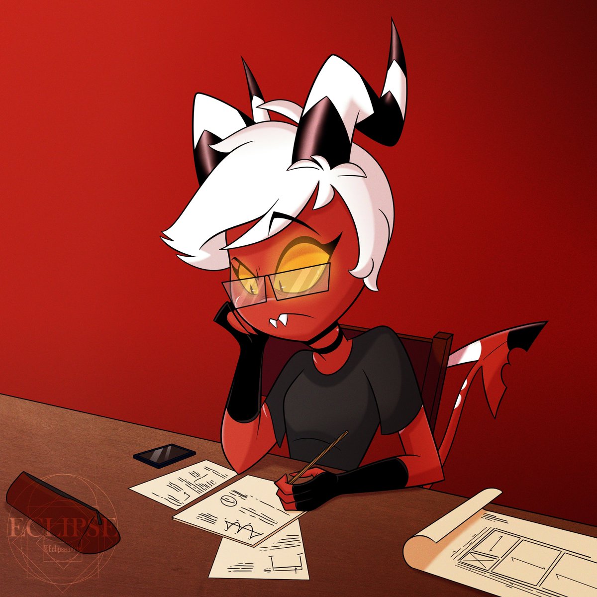 EclipseaArts's tweet photo. Some art of my impsona
#helluvaboss #helluvabossoc #oc #impsona https://t.co/mYOX7IhNWV