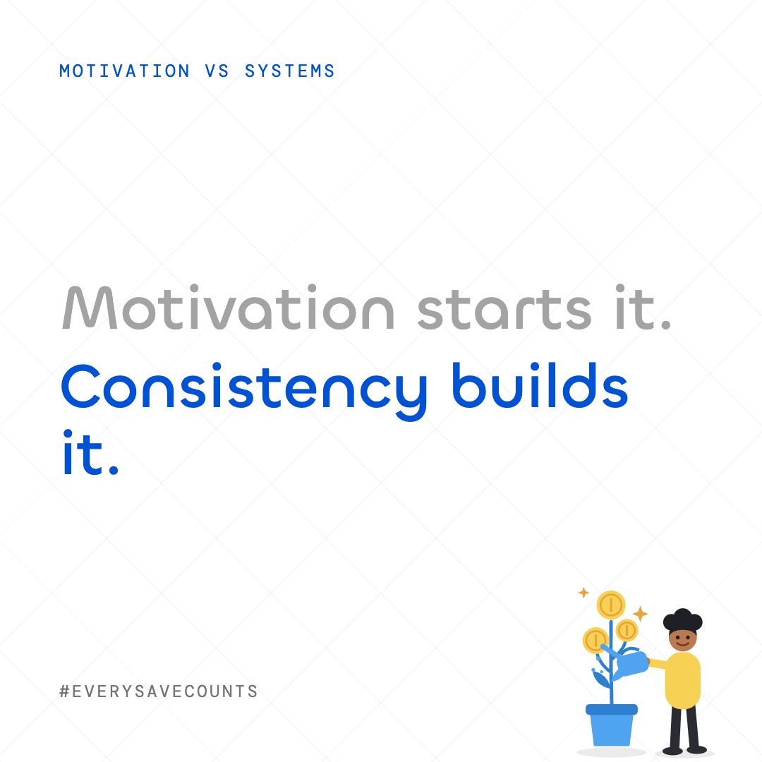 monietab's tweet photo. You won't feel motivated every day.
That's normal.
A good savings system helps you continue even when motivation is low.
🎯 Goal
⚙️ System
🔥 Consistency
🪙 Reward
📈 Progress
That's the Coin Quest mindset.

What's one part of your savings system that helps you stay consistent? https://t.co/wA4KwEDDVA