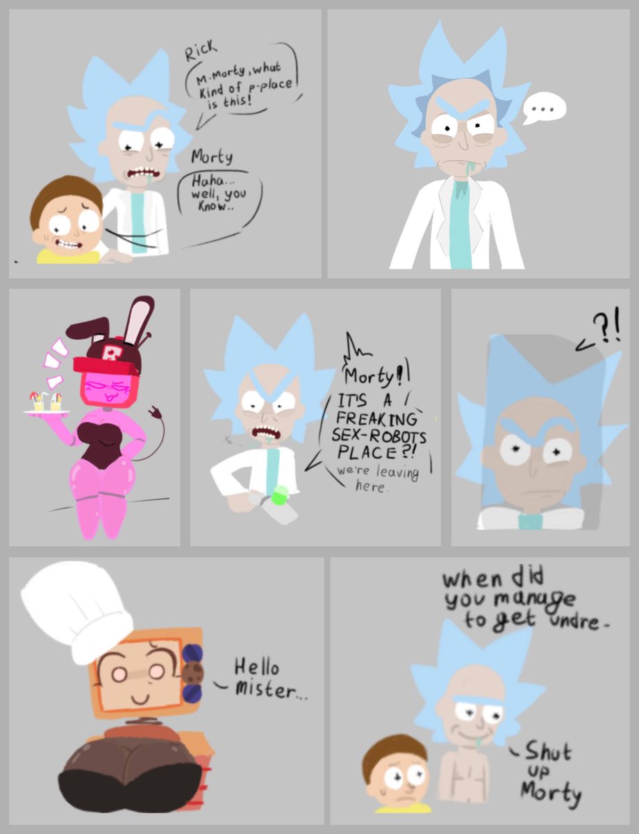 Gminss1's tweet photo. Jeez Rick #rr34 #robloxNSFW #meme https://t.co/0yme1jeiMv