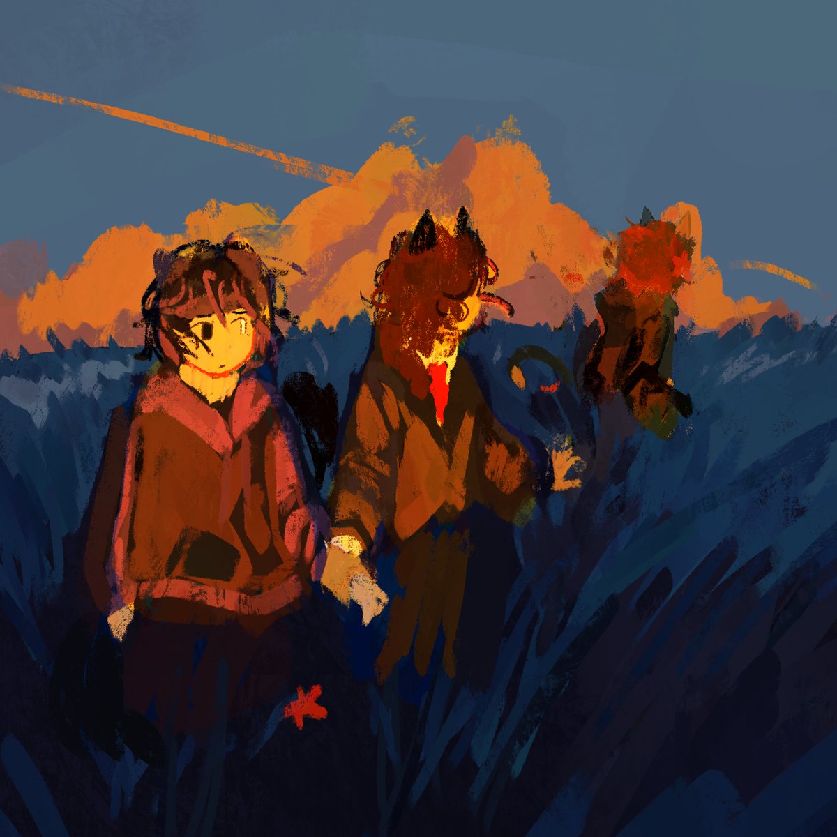 DailyKWW's tweet photo. DAY 65 - 🐢 I never liked poetry anyways.

#kenadianfanart #wato1876fanart #wifiesfanart https://t.co/O2fJ1EBmLN