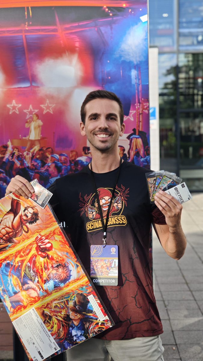 LuckyinUnlucky's tweet photo. I just won the Utrecht Regional with Luffy Elbaph! ⚫️🏆

Unexpected and challenging, but the hard work paid off. I couldn’t be prouder and happier with the result! 💪🏼

I think the deck is underrated but has a lot of potential, is fun to play and rewarding! 

@Scinanigansss 

MU⬇️ https://t.co/x3vVUxUjqq