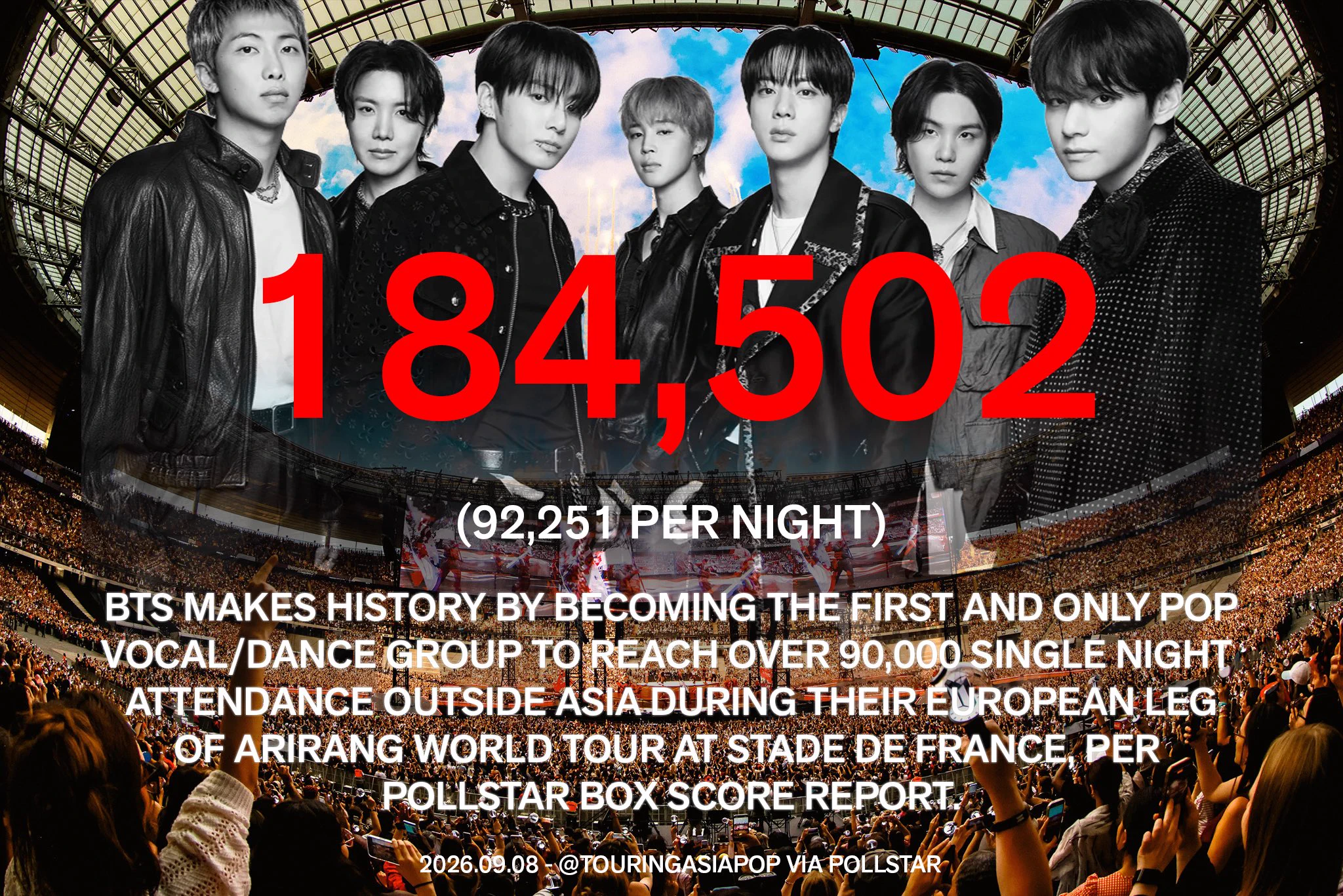 K-POP・アジア bts TouringAsiaPop on X: 